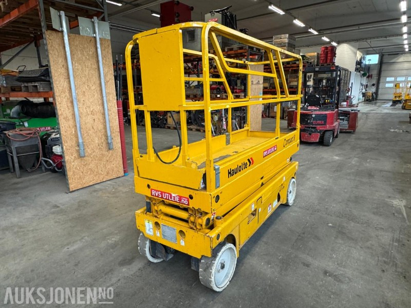 2007 Haulotte Compact 8 sakselift på batteri / årskontrollert - Kėlimo platforma: foto 1 2007 Haulotte Compact 8 sakselift på batteri / årskontrollert - Kėlimo platforma: foto 1
