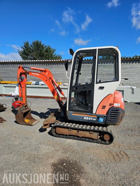 2007 Kubota KX41-3V Minigraver - Mini ekskavatorius: foto 2 2007 Kubota KX41-3V Minigraver - Mini ekskavatorius: foto 2