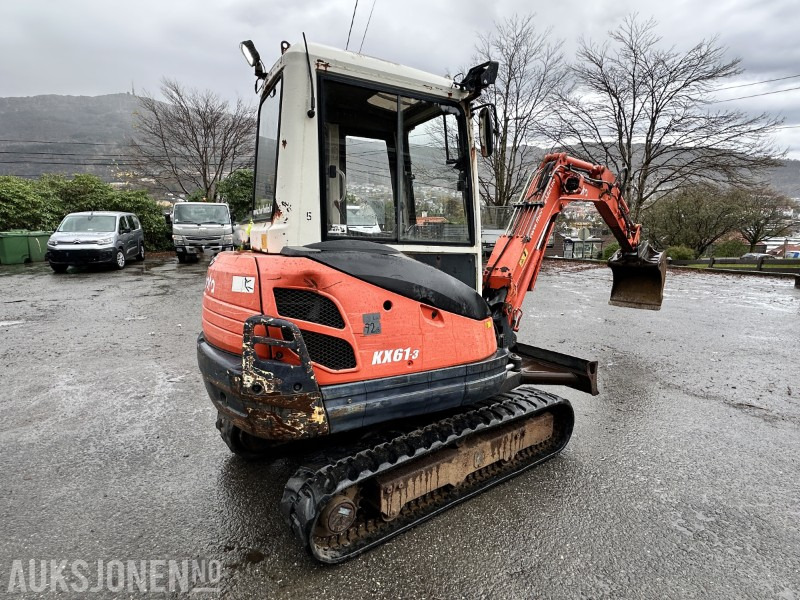 2007 Kubota KX61-3 Minigraver m/graveskuffe/anti-theft system, 4356 timer - Mini ekskavatorius: foto 5 2007 Kubota KX61-3 Minigraver m/graveskuffe/anti-theft system, 4356 timer - Mini ekskavatorius: foto 5
