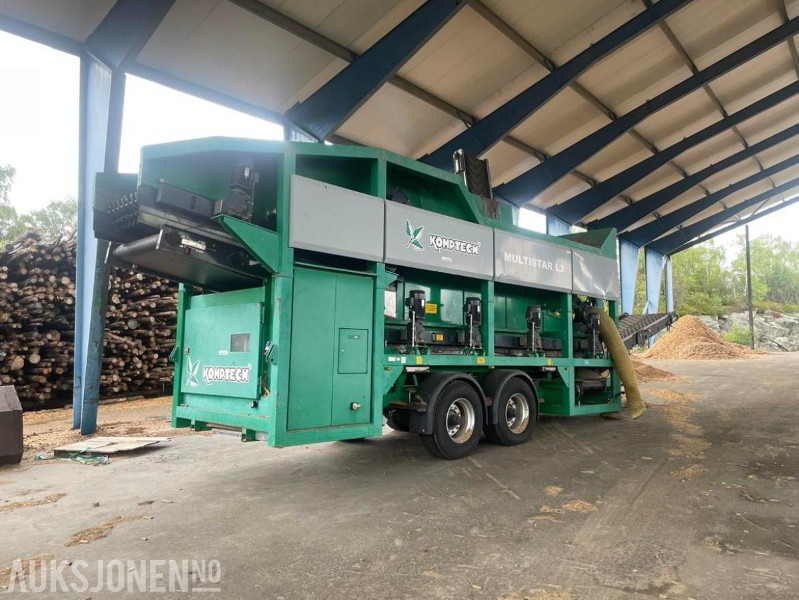 2008 Komptech MultiStar L3 mobilt sikteverk/ sorteringsverk. GOD KAPASITET. Verk: 3350 timer - Motor: 5250 timer. - Sijotuvas: foto 3 2008 Komptech MultiStar L3 mobilt sikteverk/ sorteringsverk. GOD KAPASITET. Verk: 3350 timer - Motor: 5250 timer. - Sijotuvas: foto 3