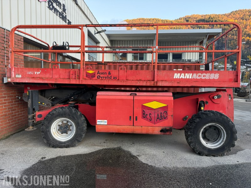 2008 Manitou BF 150 TP terrengåande sakselift 6357 timer - Kėlimo platforma: foto 1 2008 Manitou BF 150 TP terrengåande sakselift 6357 timer - Kėlimo platforma: foto 1