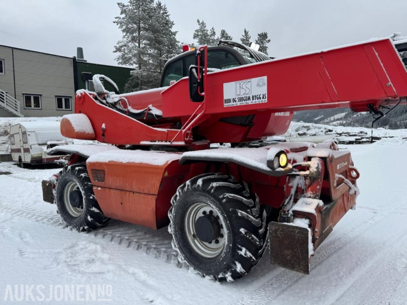 2008 Manitou MRT2150 teleskopslaster. Rundtsvingende med jibb, vinsj og mannskapskurv - Teleskopinis krautuvas: foto 5 2008 Manitou MRT2150 teleskopslaster. Rundtsvingende med jibb, vinsj og mannskapskurv - Teleskopinis krautuvas: foto 5
