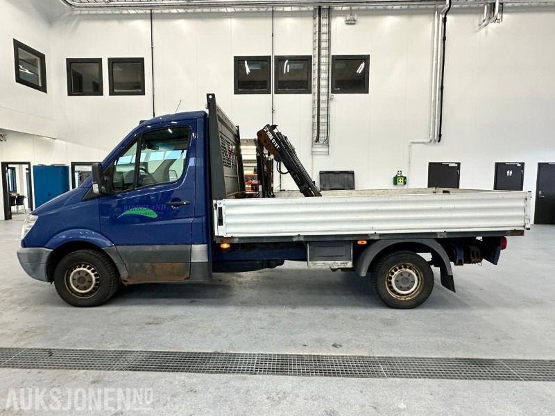 2008 Mercedes-Benz SPRINTER 315 CDI planbil m/ Hiab 013T kran - Bortinis automobilis: foto 2 2008 Mercedes-Benz SPRINTER 315 CDI planbil m/ Hiab 013T kran - Bortinis automobilis: foto 2