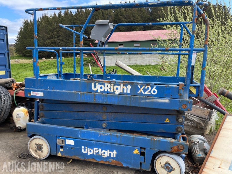 2008 UpRight X26 Lift Selges som reparasjons objekt - Kėlimo platforma: foto 1 2008 UpRight X26 Lift Selges som reparasjons objekt - Kėlimo platforma: foto 1