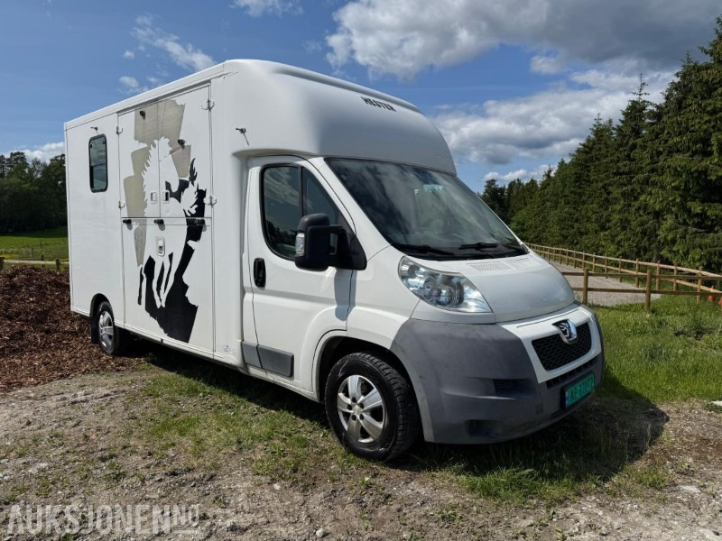 2011 Peugeot BOXER 2.2 120hk påbygg fra Theault dyregodkjent eu ok 05.2027 - Gyvulių pervežimo sunkvežimis: foto 4 2011 Peugeot BOXER 2.2 120hk påbygg fra Theault dyregodkjent eu ok 05.2027 - Gyvulių pervežimo sunkvežimis: foto 4