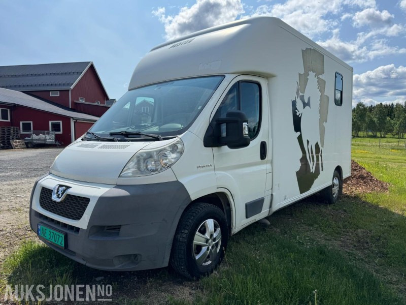 2011 Peugeot BOXER 2.2 120hk påbygg fra Theault dyregodkjent eu ok 05.2027 - Gyvulių pervežimo sunkvežimis: foto 1 2011 Peugeot BOXER 2.2 120hk påbygg fra Theault dyregodkjent eu ok 05.2027 - Gyvulių pervežimo sunkvežimis: foto 1
