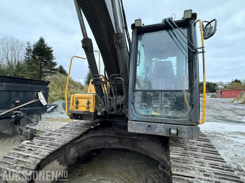 2011 Volvo EC210CL beltegraver HK S70 Engcon tiltrotator 9545 Timer - Ekskavatorius: foto 5 2011 Volvo EC210CL beltegraver HK S70 Engcon tiltrotator 9545 Timer - Ekskavatorius: foto 5