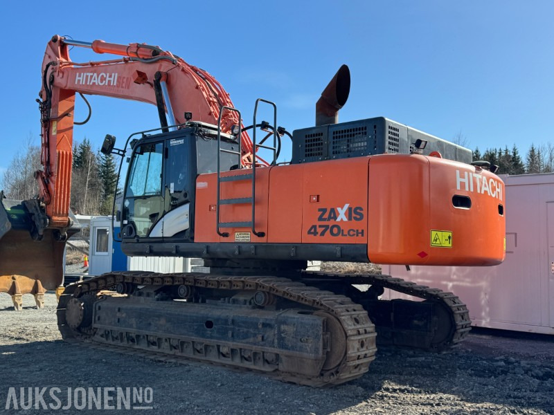 2013 Hitachi ZAXIS ZX470LCH-5B gravemaskin med 2 skuffer. - Ekskavatorius: foto 1 2013 Hitachi ZAXIS ZX470LCH-5B gravemaskin med 2 skuffer. - Ekskavatorius: foto 1