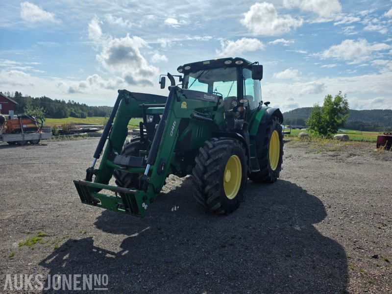 2013 John Deere 6125R traktor - Traktorius: foto 1 2013 John Deere 6125R traktor - Traktorius: foto 1