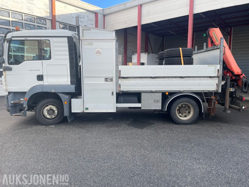 2013 MAN TGM 15.290 E- verkspåbygg med bak montert kran (Palfinger PK9002 – EH) og vinsj - Nye vinterfelger og dekk NYLIG EU OK - Sunkvežimis su kranu: foto 4 2013 MAN TGM 15.290 E- verkspåbygg med bak montert kran (Palfinger PK9002 – EH) og vinsj - Nye vinterfelger og dekk NYLIG EU OK - Sunkvežimis su kranu: foto 4