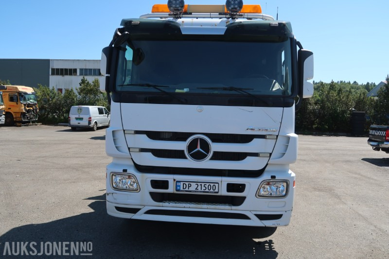2013 Mercedes-Benz ACTROS 2536 med Palfinger PK165502 kran og baklift - Sunkvežimis su kranu: foto 2 2013 Mercedes-Benz ACTROS 2536 med Palfinger PK165502 kran og baklift - Sunkvežimis su kranu: foto 2