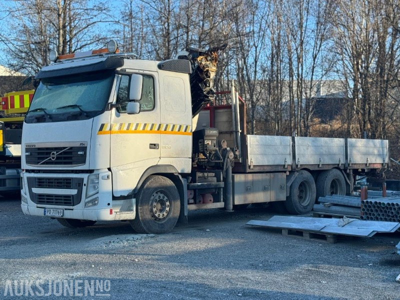 2013 Volvo FH 62RB kranbil / HIAB kran / 28 tonnmeter - Sunkvežimis su kranu: foto 1 2013 Volvo FH 62RB kranbil / HIAB kran / 28 tonnmeter - Sunkvežimis su kranu: foto 1