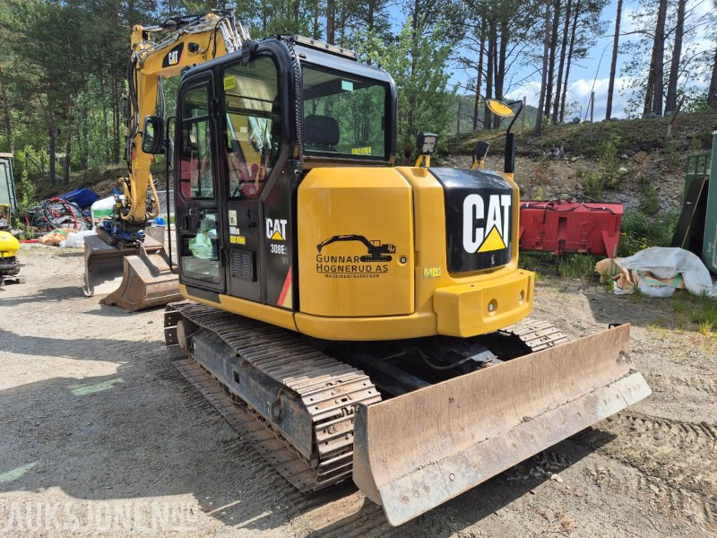 2014 Cat 308E 2 CR beltegraver, med tiltrotator/gripekasett - Ekskavatorius: foto 3 2014 Cat 308E 2 CR beltegraver, med tiltrotator/gripekasett - Ekskavatorius: foto 3