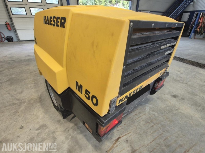 2014 Kaeser M50, tilhengermontert luftkompressor, 811 t - Statybinė įranga: foto 2 2014 Kaeser M50, tilhengermontert luftkompressor, 811 t - Statybinė įranga: foto 2