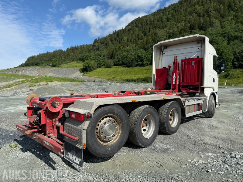 2014 Scania R620 8x4 krokbil - JOAB Krok m/ knekk - kranhydraulikk - Hook-lift sunkvežimis: foto 3 2014 Scania R620 8x4 krokbil - JOAB Krok m/ knekk - kranhydraulikk - Hook-lift sunkvežimis: foto 3