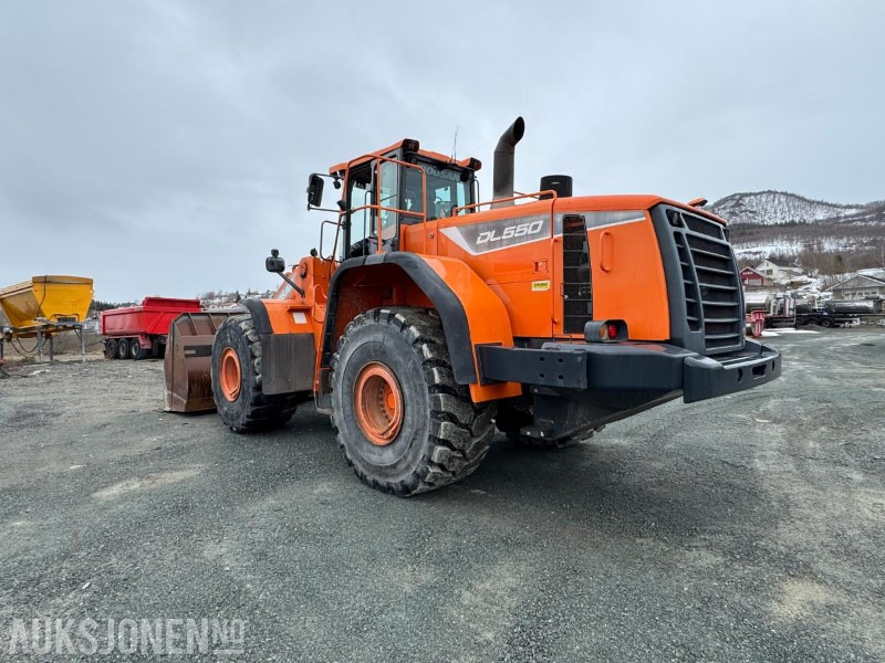 2015 Doosan DL550-5 Hjullaster - Nye dekk - Gjerstad 6000L - 7596T - Ratinis krautuvas: foto 3 2015 Doosan DL550-5 Hjullaster - Nye dekk - Gjerstad 6000L - 7596T - Ratinis krautuvas: foto 3