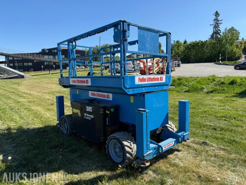 2015 Genie 4069 BE Hybrid terreng sakselift, årskontroll, merkefrie hjul - Kėlimo platforma: foto 4 2015 Genie 4069 BE Hybrid terreng sakselift, årskontroll, merkefrie hjul - Kėlimo platforma: foto 4