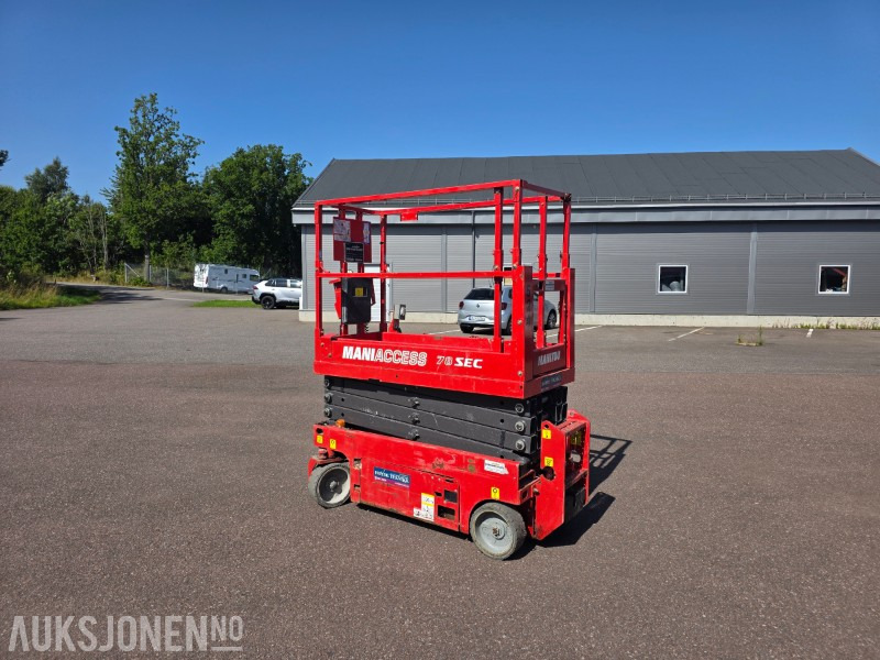 2015 Manitou Maniaccess 78 sec Sakselift - 115 Arbeidstimer - Sertifisert til 2026 - Kėlimo platforma: foto 1 2015 Manitou Maniaccess 78 sec Sakselift - 115 Arbeidstimer - Sertifisert til 2026 - Kėlimo platforma: foto 1