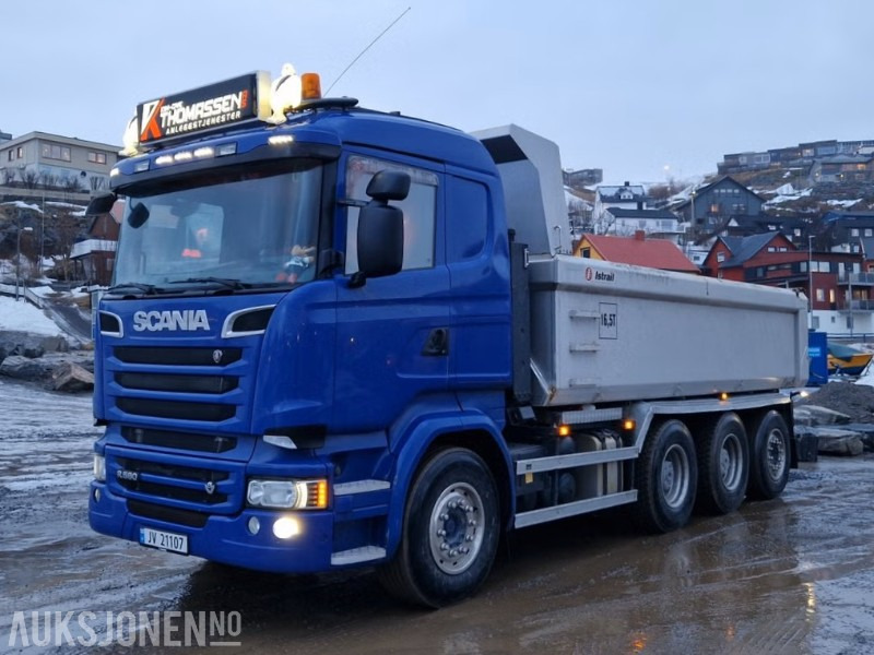 2015 Scania R580 Tippbil - Euro6 - 8X4 - 483 000km - Savivartis sunkvežimis: foto 1 2015 Scania R580 Tippbil - Euro6 - 8X4 - 483 000km - Savivartis sunkvežimis: foto 1
