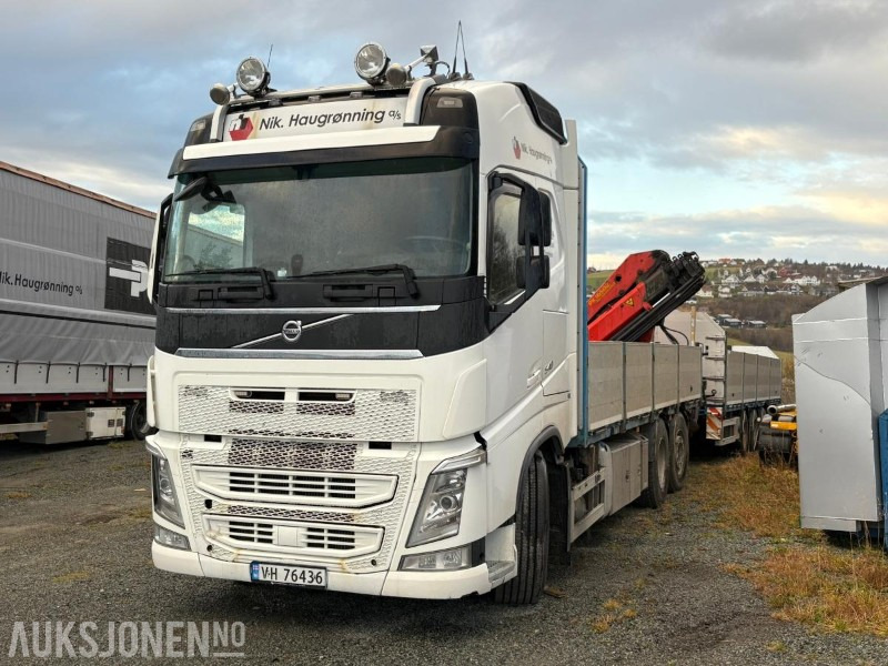 2015 VOLVO FH540 6X2 Euro6 Kranbil med Palfinger PK16502 - Sunkvežimis su kranu: foto 1 2015 VOLVO FH540 6X2 Euro6 Kranbil med Palfinger PK16502 - Sunkvežimis su kranu: foto 1