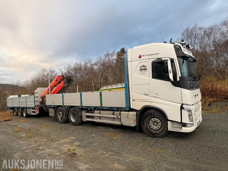 2015 VOLVO FH540 6X2 Euro6 Kranbil med Palfinger PK16502 - Sunkvežimis su kranu: foto 4 2015 VOLVO FH540 6X2 Euro6 Kranbil med Palfinger PK16502 - Sunkvežimis su kranu: foto 4