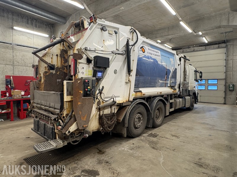 2015 Volvo FMX 420 EURO 6T komprimatorbil med 2 kammer og sidelaster - Šiukšliavežis: foto 3 2015 Volvo FMX 420 EURO 6T komprimatorbil med 2 kammer og sidelaster - Šiukšliavežis: foto 3