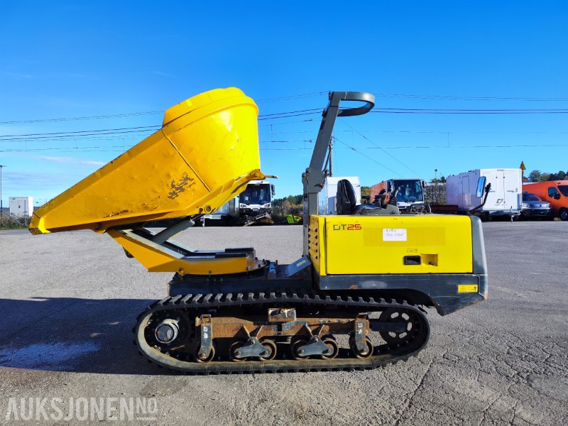 2015 Wacker Neuson DT25 beltegående dumper - Savivartis: foto 1 2015 Wacker Neuson DT25 beltegående dumper - Savivartis: foto 1