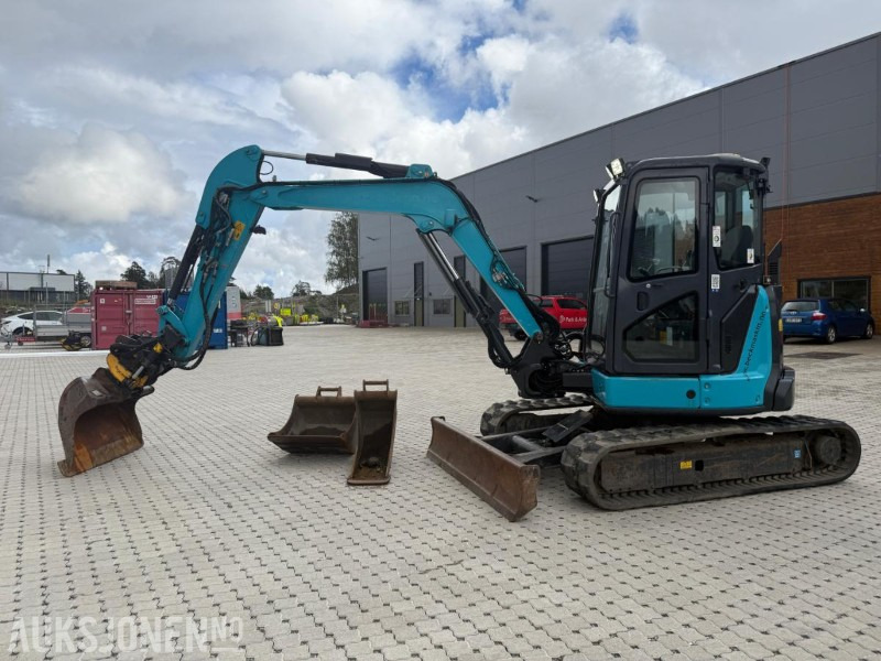 2016 Airman AX55U-6A BELTEGRAVER ENGCON TILTROTATOR SENTRALSMØRING SERVICEHISTORIKK 3 SKUFFER. - Ekskavatorius: foto 4 2016 Airman AX55U-6A BELTEGRAVER ENGCON TILTROTATOR SENTRALSMØRING SERVICEHISTORIKK 3 SKUFFER. - Ekskavatorius: foto 4