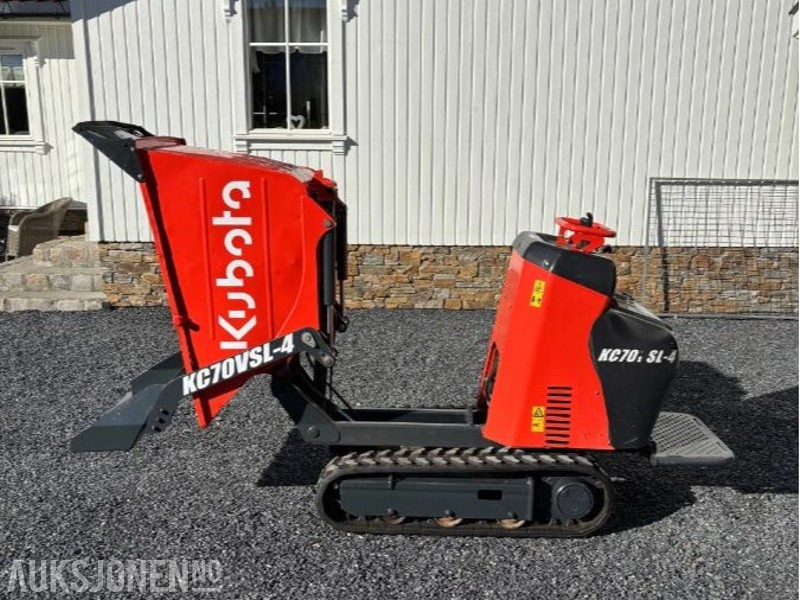 2016 Kubota KC70 VSL-4 - Selvlastende minidumper - Savivartis: foto 2 2016 Kubota KC70 VSL-4 - Selvlastende minidumper - Savivartis: foto 2