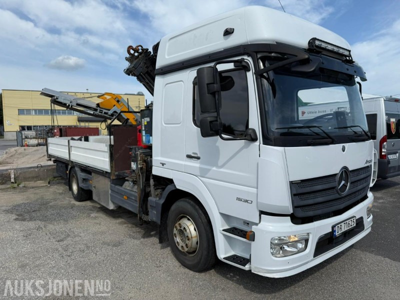 2016 Mercedes-Benz ATEGO 1530L kranbil m/ COPMA 130A.4 kran - Sunkvežimis su kranu: foto 3 2016 Mercedes-Benz ATEGO 1530L kranbil m/ COPMA 130A.4 kran - Sunkvežimis su kranu: foto 3