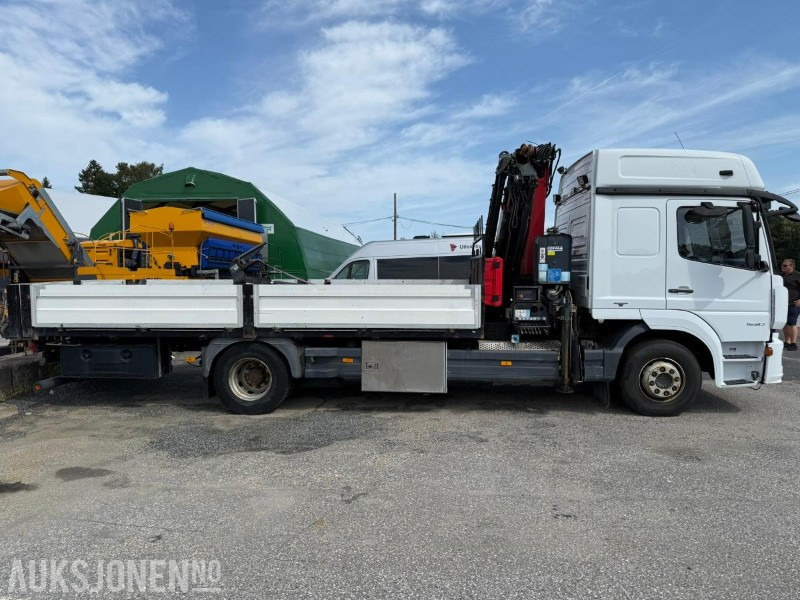 2016 Mercedes-Benz ATEGO 1530L kranbil m/ COPMA 130A.4 kran - Sunkvežimis su kranu: foto 4 2016 Mercedes-Benz ATEGO 1530L kranbil m/ COPMA 130A.4 kran - Sunkvežimis su kranu: foto 4