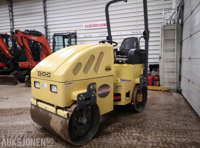 2016 PacLite RM900D, Tandemvals, kun 167 timer, Kubota motor, Perfekt til asfaltering - Volas: foto 1 2016 PacLite RM900D, Tandemvals, kun 167 timer, Kubota motor, Perfekt til asfaltering - Volas: foto 1