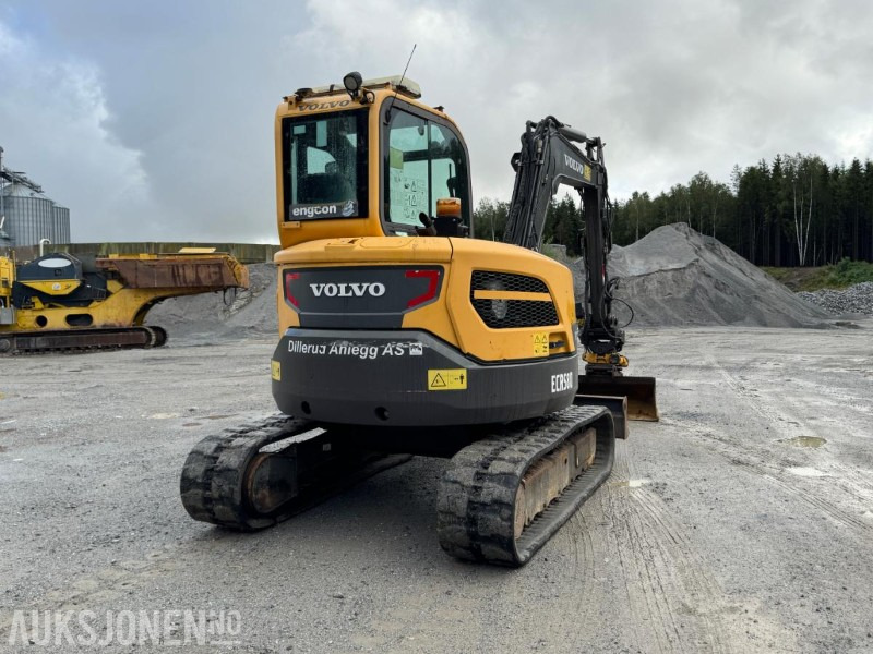 2016 Volvo ecr58d beltegraver 4301t, tiltrotator, pusseskuff,steinskuff - Mini ekskavatorius: foto 4 2016 Volvo ecr58d beltegraver 4301t, tiltrotator, pusseskuff,steinskuff - Mini ekskavatorius: foto 4