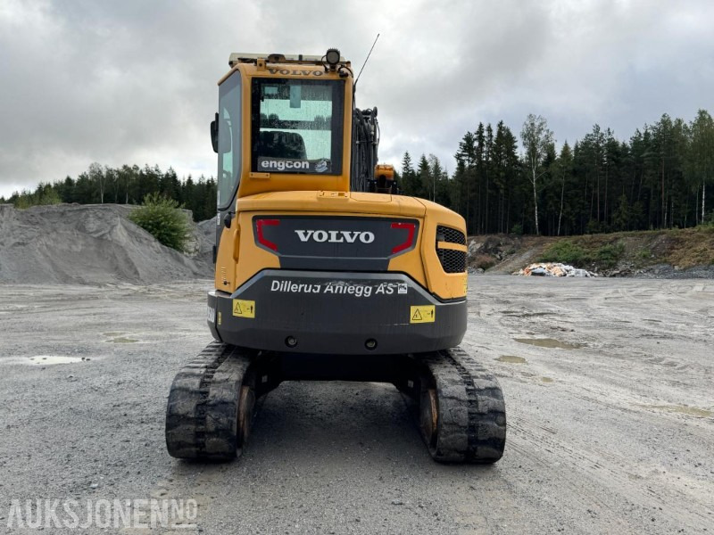 2016 Volvo ecr58d beltegraver 4301t, tiltrotator, pusseskuff,steinskuff - Mini ekskavatorius: foto 5 2016 Volvo ecr58d beltegraver 4301t, tiltrotator, pusseskuff,steinskuff - Mini ekskavatorius: foto 5