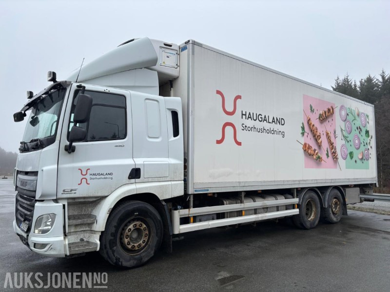 2017 DAF CF 440 6x2 FAN kjøle/frys skapbil. Supra1250 kjøl. 21paller. - Furgonas sunkvežimis: foto 2 2017 DAF CF 440 6x2 FAN kjøle/frys skapbil. Supra1250 kjøl. 21paller. - Furgonas sunkvežimis: foto 2