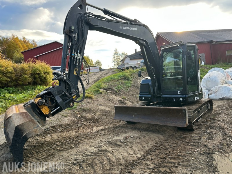 2017 Eurocomach ES 85 SB Gravemaskin - Ekskavatorius: foto 1 2017 Eurocomach ES 85 SB Gravemaskin - Ekskavatorius: foto 1