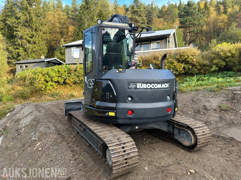 2017 Eurocomach ES 85 SB Gravemaskin - Ekskavatorius: foto 4 2017 Eurocomach ES 85 SB Gravemaskin - Ekskavatorius: foto 4