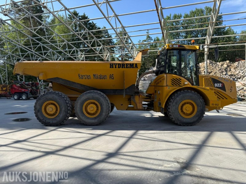 2017 Hydrema 922F 2.55 DUMPER SERVICEHISTORIKK LITE TIMER. - Savivartis: foto 3 2017 Hydrema 922F 2.55 DUMPER SERVICEHISTORIKK LITE TIMER. - Savivartis: foto 3