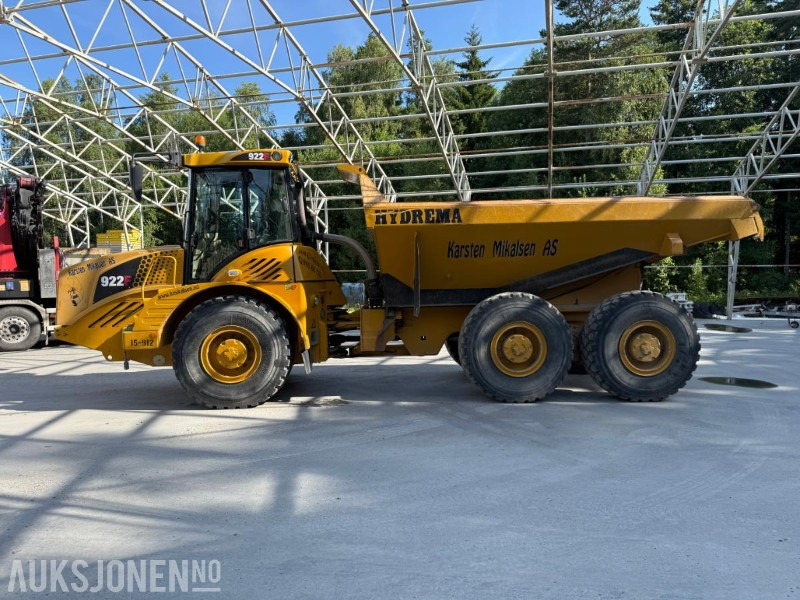2017 Hydrema 922F 2.55 DUMPER SERVICEHISTORIKK LITE TIMER. - Savivartis: foto 4 2017 Hydrema 922F 2.55 DUMPER SERVICEHISTORIKK LITE TIMER. - Savivartis: foto 4