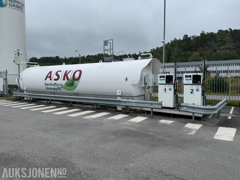 2017 Komplett dieseltankanlegg – 50 000 liter med pumper og dobbelvegget ståltank - Statybinė įranga: foto 1 2017 Komplett dieseltankanlegg – 50 000 liter med pumper og dobbelvegget ståltank - Statybinė įranga: foto 1