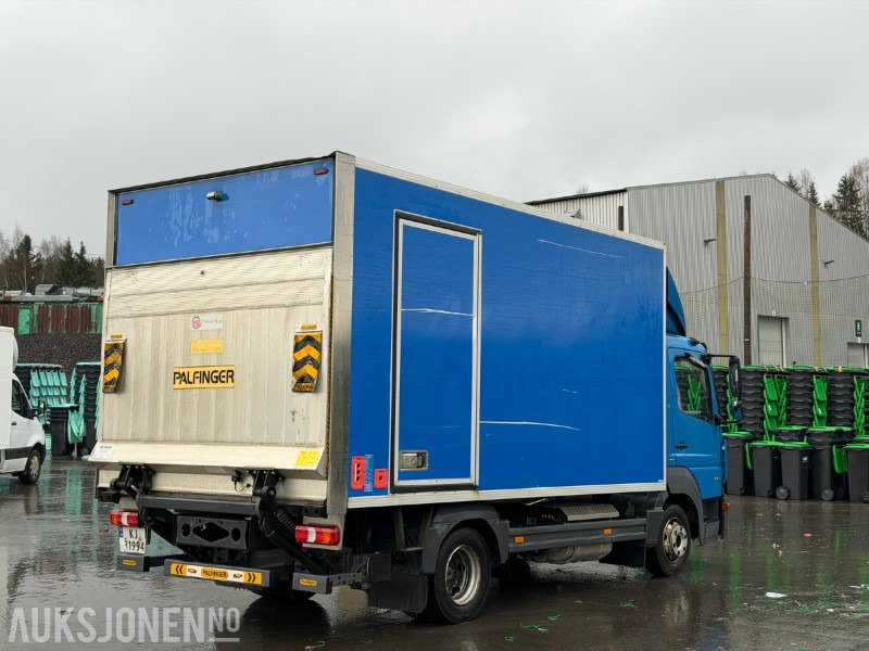2017 Mercedes-Benz ATEGO 818 L skapbil | Palfinger lift | Ulefoss skap - Furgonas sunkvežimis: foto 5 2017 Mercedes-Benz ATEGO 818 L skapbil | Palfinger lift | Ulefoss skap - Furgonas sunkvežimis: foto 5