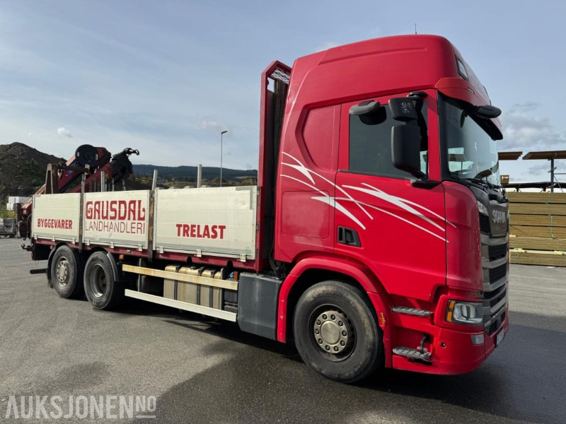2017 Scania R500 planbil med HMF kran - Sunkvežimis su kranu: foto 3 2017 Scania R500 planbil med HMF kran - Sunkvežimis su kranu: foto 3