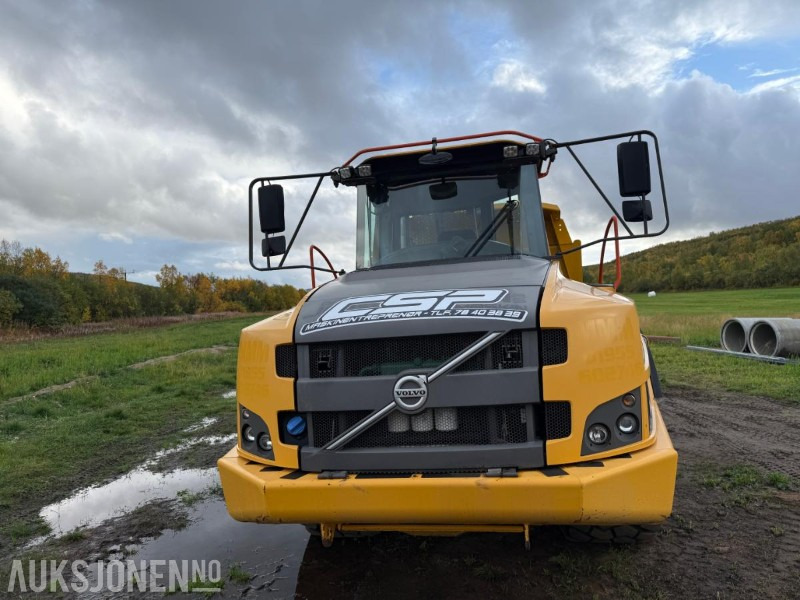 2017 Volvo A25G Dumper - 5181 timer - Brede dekk - Høy front gavel - Savivartis: foto 2 2017 Volvo A25G Dumper - 5181 timer - Brede dekk - Høy front gavel - Savivartis: foto 2