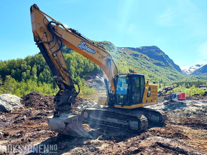 2018 Cat 320 07A - 4 438 timer - tiltrotator - GPS - 2 skuffer - Ekskavatorius: foto 1 2018 Cat 320 07A - 4 438 timer - tiltrotator - GPS - 2 skuffer - Ekskavatorius: foto 1