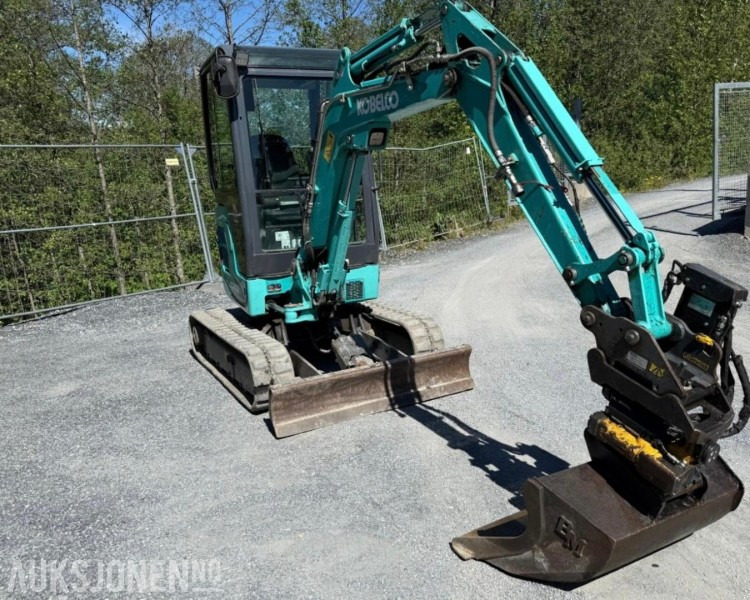 2018 Kobelco sk22 Minigraver med rotortilt - Mini ekskavatorius: foto 3 2018 Kobelco sk22 Minigraver med rotortilt - Mini ekskavatorius: foto 3