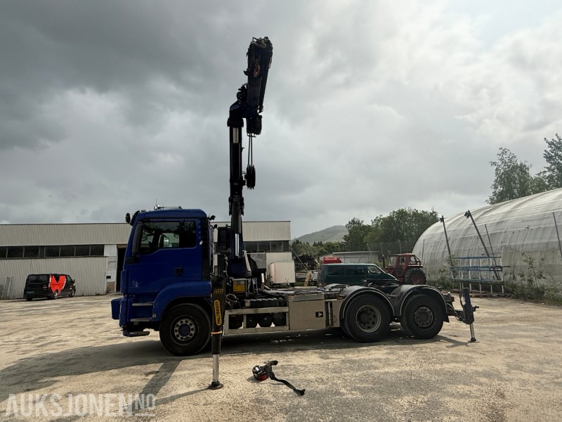 2018 MAN MAN Tgs 26.500 Kran/Tipp/Trekkvogn påbygg med Tippkasse - Euro6T - - Sunkvežimis su kranu: foto 3 2018 MAN MAN Tgs 26.500 Kran/Tipp/Trekkvogn påbygg med Tippkasse - Euro6T - - Sunkvežimis su kranu: foto 3