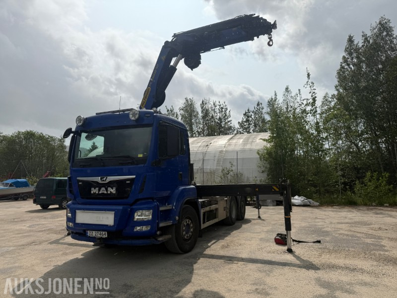 2018 MAN MAN Tgs 26.500 Kran/Tipp/Trekkvogn påbygg med Tippkasse - Euro6T - - Sunkvežimis su kranu: foto 2 2018 MAN MAN Tgs 26.500 Kran/Tipp/Trekkvogn påbygg med Tippkasse - Euro6T - - Sunkvežimis su kranu: foto 2