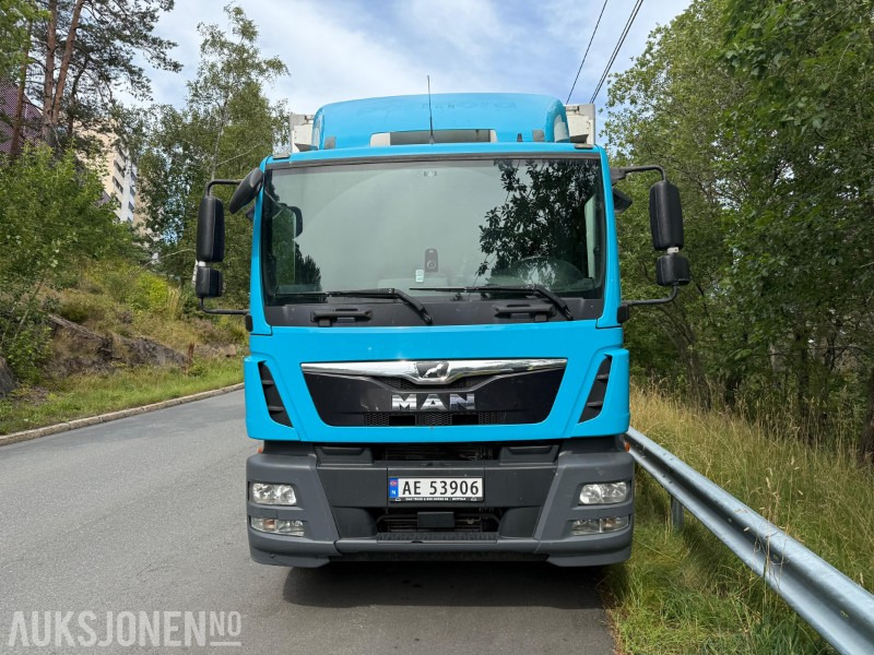 2018 MAN TGM 250, baklem, Elektrisk jekketralle, 250hk, Cruisekontroll, Ryggekamera - Furgonas sunkvežimis: foto 2 2018 MAN TGM 250, baklem, Elektrisk jekketralle, 250hk, Cruisekontroll, Ryggekamera - Furgonas sunkvežimis: foto 2