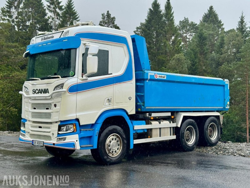 2018 Scania R-serie 6x4 - Tippbil - Eu-godkjent til 04/26 - Km: 387393 - Savivartis sunkvežimis: foto 1 2018 Scania R-serie 6x4 - Tippbil - Eu-godkjent til 04/26 - Km: 387393 - Savivartis sunkvežimis: foto 1