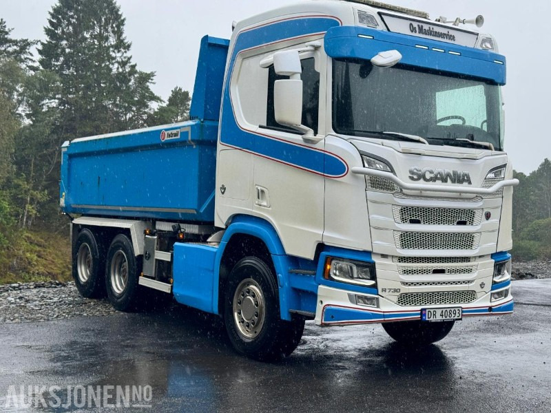 2018 Scania R-serie 6x4 - Tippbil - Eu-godkjent til 04/26 - Km: 387393 - Savivartis sunkvežimis: foto 2 2018 Scania R-serie 6x4 - Tippbil - Eu-godkjent til 04/26 - Km: 387393 - Savivartis sunkvežimis: foto 2